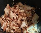 Egg fried rice... and some chicken