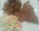 Foto del paso 6 de la receta: Bisteck de solomo con papas y ensalada