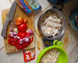 Foto langkah ke 1 dari resep Tumis tauge dan jamur tiram dengan bakso sapi.