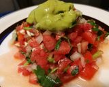 รูปขั้นตอนการทำที่ 3 ของ Tomato Salsa Avocado sauce ซัลซ่ามะเขือเทศ อโวคาโด้ซอส (คลีน)