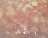 A picture of step 2 of Pasta stew.
