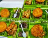 Foto langkah ke 3 dari resep Rice burger.
