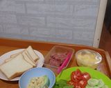 Foto langkah ke 1 dari resep Sandwich sederhana.