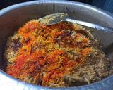 A picture of step 8 of Chicken Biryani.