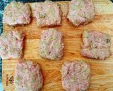Hình bước làm 6 của món Chả Cốm ăn cùng Bún Đậu😋