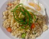 Foto langkah ke 4 dari resep Nasi Goreng Telur.