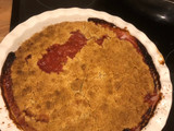 Rhubarb & Apple Crumble