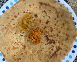 A picture of step 7 of Aloo ka paratha.