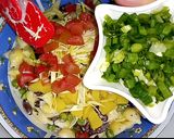A picture of step 6 of Russian Salad.