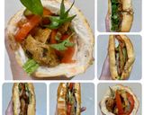 Hình bước làm 4 của món Bánh mì chả cá thác lác