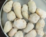 A picture of step 5 of Dahi Wali Arbi.