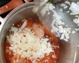A picture of step 3 of Chicken Noodle Pasta.