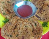 मसाला पराठा (masala paratha recipe in marathi) रेसिपी स्टेप 6 फोटो 