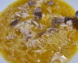 Foto del paso 6 de la receta: Caldo de pollo y huesos