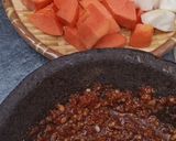 Foto langkah ke 4 dari resep Sambal Sambel Rujak Buah.
