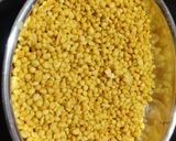 A picture of step 3 of Sweet Bundi.