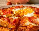 Foto del paso 2 de la receta: Mini-pizza de boniato con huevo en AirFryer