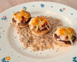 Foto del paso 6 de la receta: Champiñones rellenos de jamón 🇪🇸