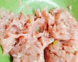 Hình bước làm 1 của món Chả thịt cuộn sả
