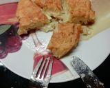 A picture of step 4 of Mother in Law's cabbage pancakes.