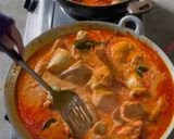 Gambar langkah 4 resipi Nasi Lemak Rendang Ayam.