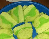 Foto langkah ke 8 dari resep Bolu Pandan Kukus (Sederhana).