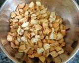 A picture of step 1 of Dates-Cashew Bites or Khajur Pak.