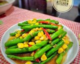 Foto langkah ke 2 dari resep Tumis Buncis Bawang Putih.