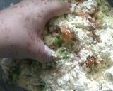 A picture of step 3 of Chicken pakora's.