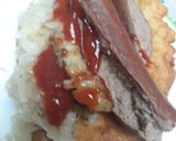 A picture of step 3 of Chalupa Hotdog Meal.