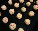 Foto langkah ke 5 dari resep 12. Rainbow Cheese Cookies.