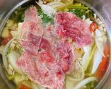 Hình bước làm 3 của món Bò Nhúng Dấm