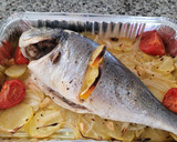 Foto del paso 4 de la receta: Dorada al horno, en un plis plas