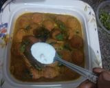A picture of step 56 of Paneer kofta.