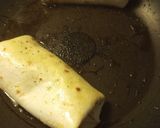 A picture of step 2 of Broccoli, Ham and Cheese Fried Burritos.