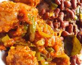 Une image de l'étape 8 de Rougail saucisse.