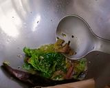 A picture of step 3 of Niramish Bandhakopir Dalna / Bengali Canbage.