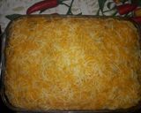 A picture of step 5 of Chili-Ghetti.