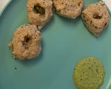 A picture of step 5 of Red rice Pundi Gatti (Rice dumplings).