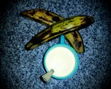 A picture of step 1 of Yellow maize/corn pap.