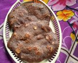 A picture of step 5 of Wheat Flour Peanut Chocolate Pancake.
