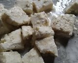 A picture of step 5 of Chilli paneer with jeera rice.