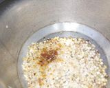 A picture of step 1 of Sundheela(gond and atta halwa).