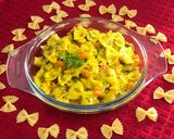 A picture of step 14 of Desi Style Masala Pasta.