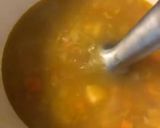 A picture of step 4 of Parsnip, Carrot and Tarragon Soup.