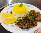 عکس مرحله 1 از دستور قورمه سبزی 😋😜