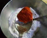 A picture of step 6 of Crispy potato wedges with mint tomato chutni.