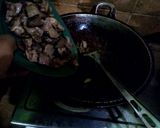 Foto langkah ke 4 dari resep Sambal goreng ati ampela ayam kentang Pete ala2 mama ff.