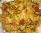 A picture of step 5 of Fiery Thai pasta salad.