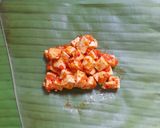Foto langkah ke 4 dari resep Pepes Tahu dan Udang.